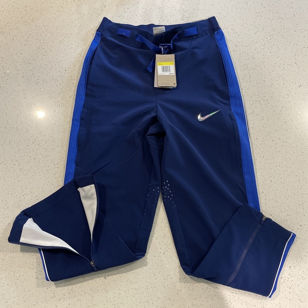 Nike Paris 2024 Team Issued USA Olympic Pants Men's Size‎ S Navy Blue DZ3562-492